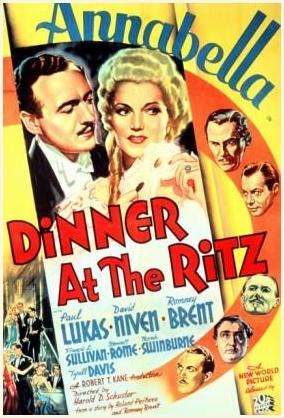 Cena en el Ritz