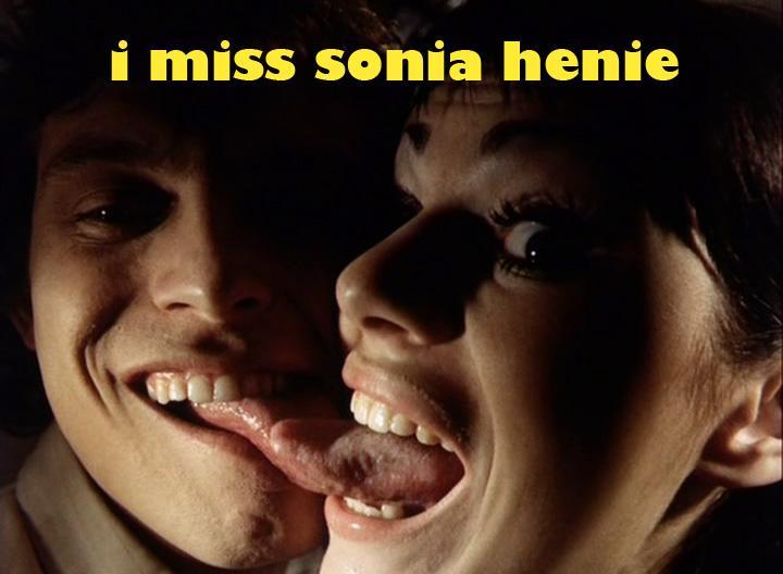 I Miss Sonia Henie (C)