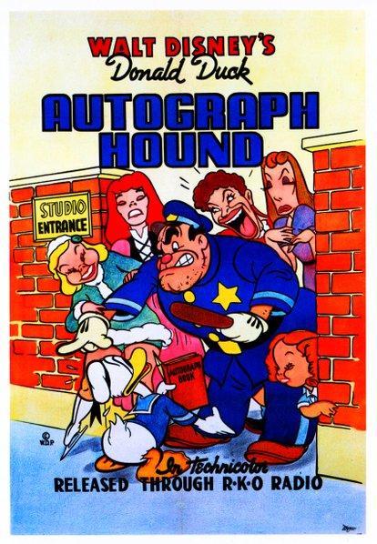 Pato Donald: Buscador de autógrafos (C)