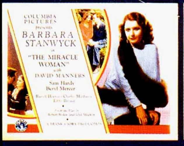 The Miracle Woman (1931)