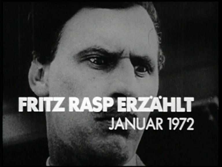 Fritz Rasp erzählt (S)