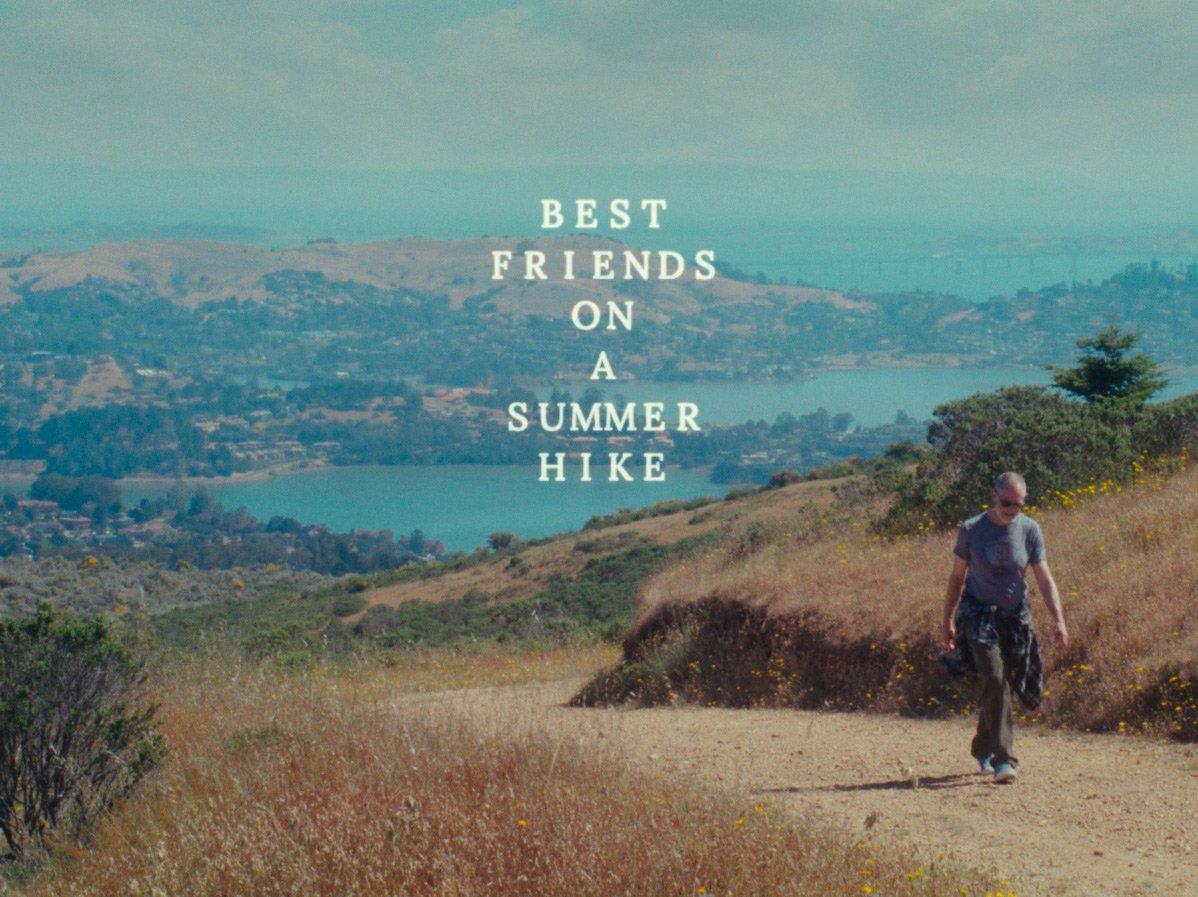 Best Friends on a Summer Hike